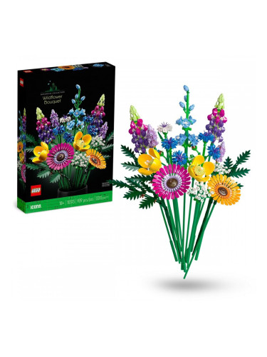 Playset Lego Icons 10313 Bouquet of wild flowers 939 Части