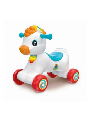 Кон Балансьор Clementoni Rocking horse and wheels (FR)