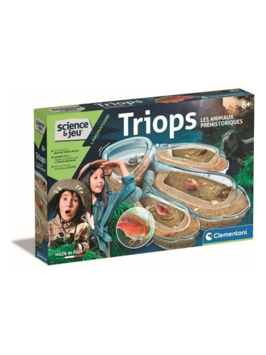 Научна Игра Clementoni Triops Les animaux préhistoriques FR