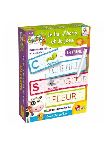 Образователна Игра Lisciani Giochi Je lis, J´écris et je joue (FR)