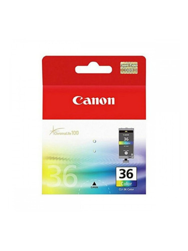 Оригиална касета за мастило Canon CL-36 Жълт Синьо-зелен Пурпурен цвят Трицветен Циан/Магента/Жълт