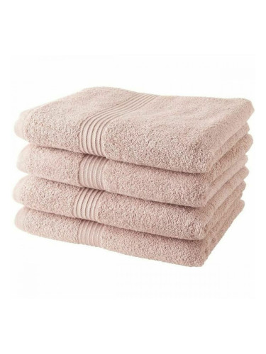 Kомплект кърпа TODAY Светло розово 100% памук (4 броя)