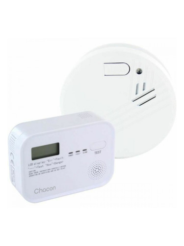 Set of smoke and carbon monoxide detectors Chacon