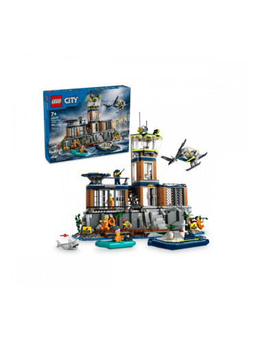 Playset Lego 60419 Police Station Island