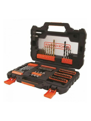 Drill bits and tits set Black & Decker A7231 76 Части