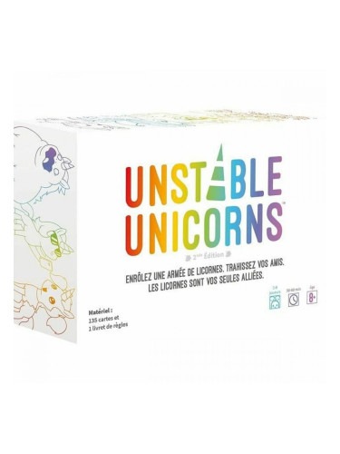 Настолна игра Asmodee Unstable Unicorns (FR)
