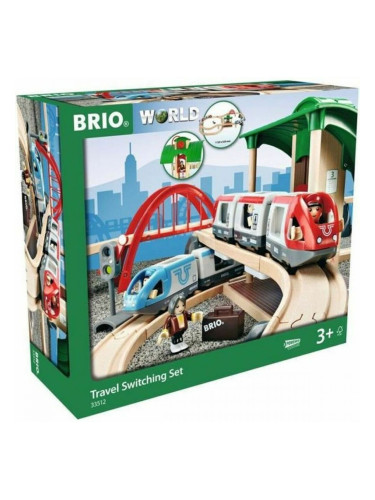 Строителна Игра Brio Travelers Platform Tour Многоцветен 42 Части