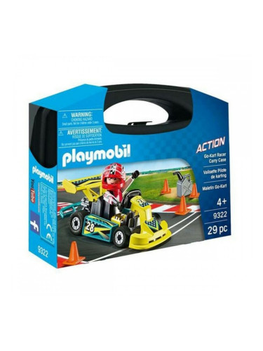 Playset City Action Go Kart Playmobil (29 pcs)