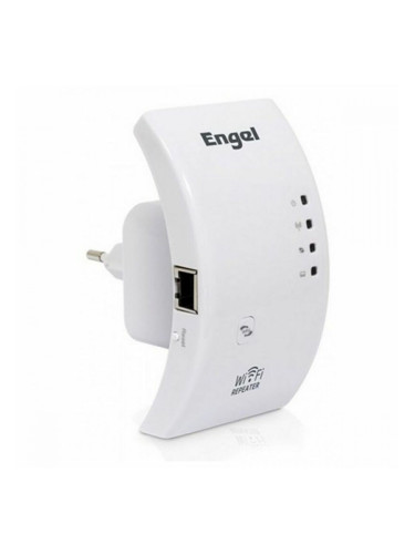 Wi-Fi рипийтър Engel PW3000 2.4 GHz 54 MB/s Бял