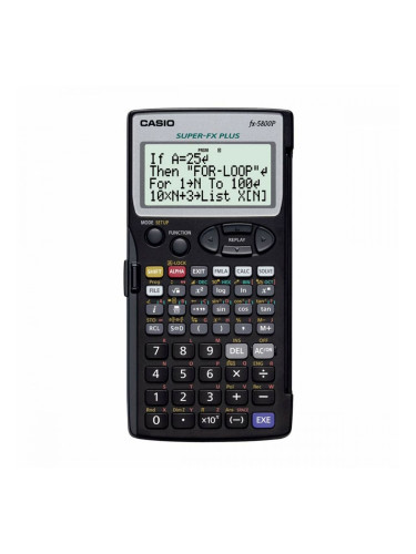 Научен Калкулатор Casio FX-5800P-S-EH Черен