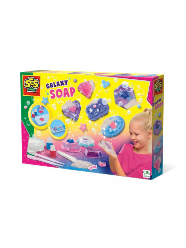 Научна Игра SES Creative Galaxy Soap Комплект за изработка на сапун