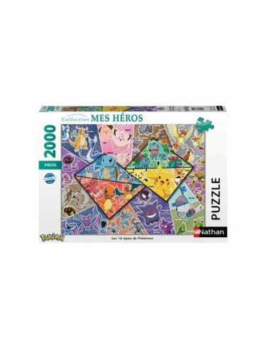 Пъзел Nathan Pokémon 2000 Части