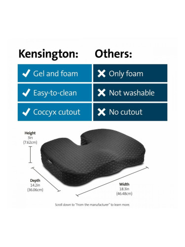 Cтепенки Kensington K55807WW Черен