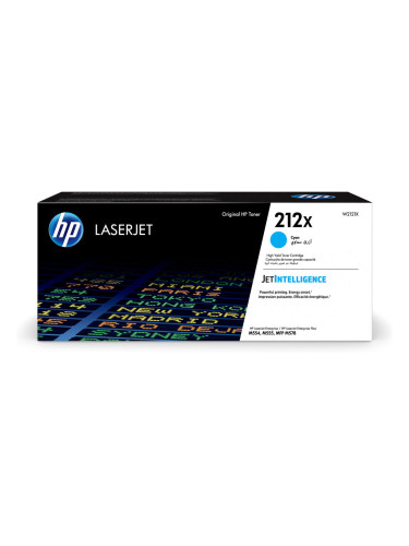 Оригиална касета за мастило HP W2121X Синьо-зелен