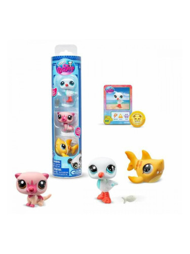 Комплект фигури Bandai Littlest Pet Shop 6 x 25 x 6 cm 3 Части