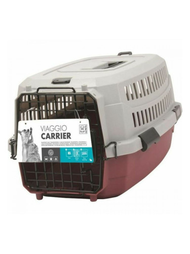 Портативен MPETS Сив Бургундия 58,4 x 38,7 x 33 cm