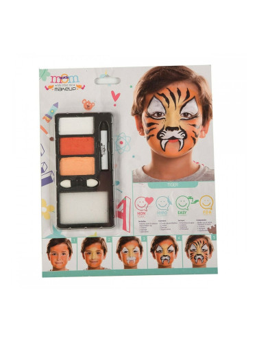 комплект за гримиране My Other Me Тигър (24 x 20 cm)