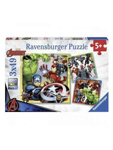Пъзел Ravensburger The Powerful Avengers