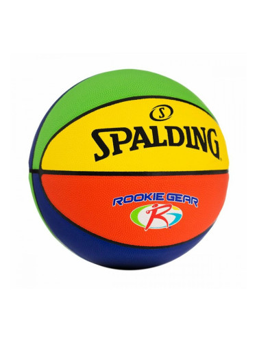 Баскетболна Топка Spalding Rookie Gear Светло Зелено 4
