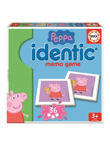 Еротични карти Peppa Pig Identic Memo Game Educa 16227