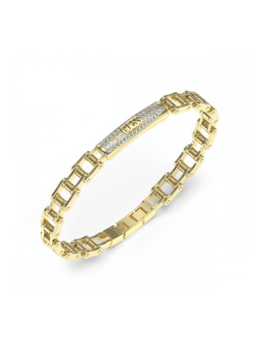 Дамска гривна Guess JUMB04414JWYGT-U Златен