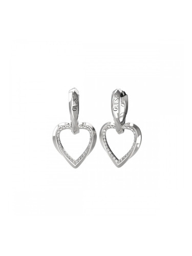 Дамски обеци Guess JUBE04617JWRHT-U Сребрист