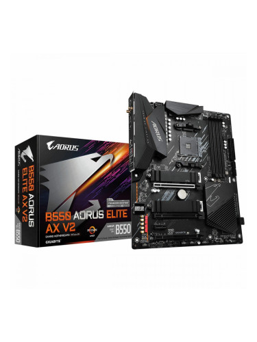 Дънна платка Gigabyte B550 AORUS ELITE AX V2 AMD B550 AMD AMD AM4