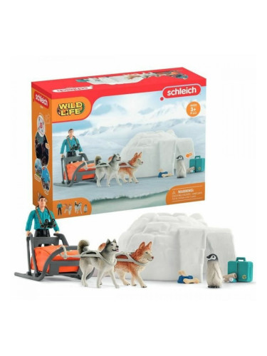 Playset Schleich 42558 Wild Life Antarctica Expedition Set