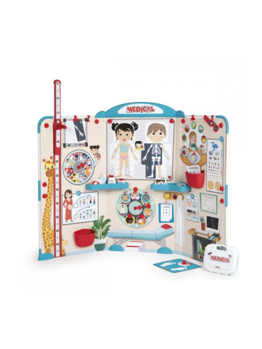 Играчка, Медицинска Чанта с Аксесоари Smoby Cabinet Medical