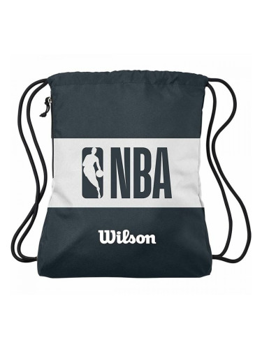 Раница с връвка Wilson NBA Forge Черен