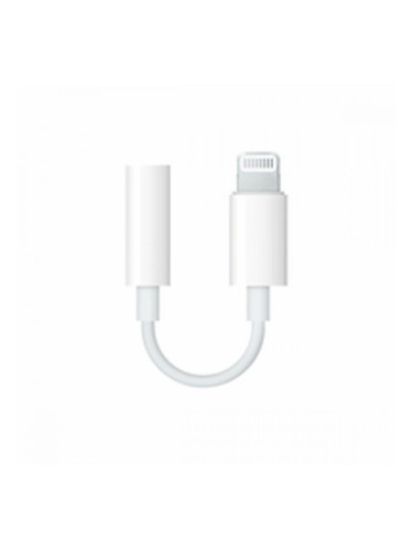 Аудио Кабел Жак към Lightning Apple MMX62ZM/A Бял