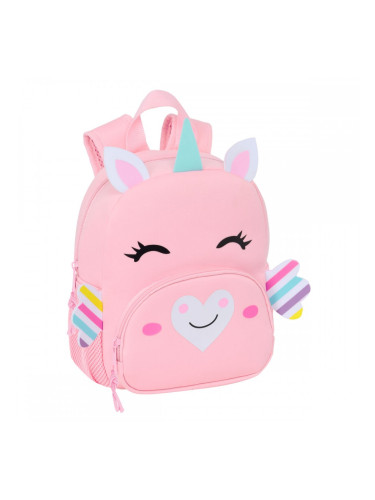 Училищна чанта Safta Unicornio Розов 20 x 25 x 9 cm