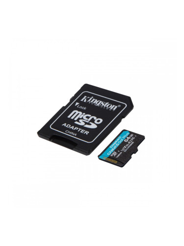 Mикро SD карта памет с адаптер Kingston SDCG4/64GB 64 GB