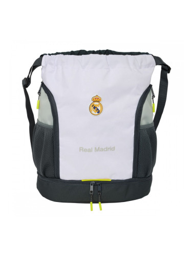 Училищна чанта Real Madrid C.F. Бял 35 x 40 x 1 cm