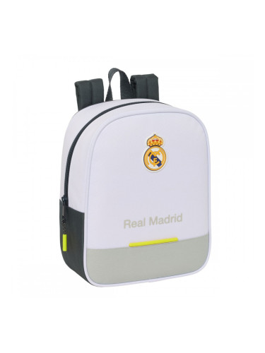 Училищна чанта Real Madrid C.F. Бял 22 x 27 x 10 cm