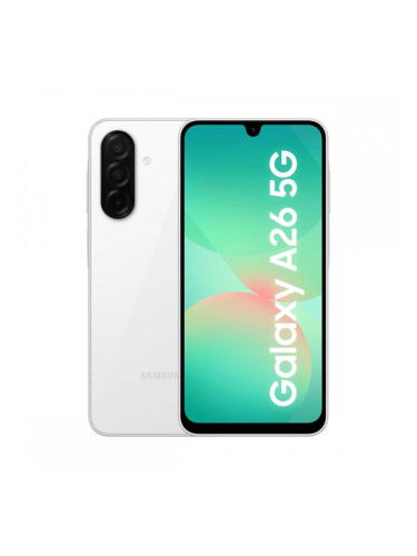 Смартфони Samsung Galaxy A26 5G A266 6,7" Octa Core 6 GB RAM 128 GB Бял
