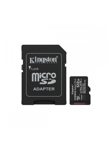 Mикро SD карта памет с адаптер Kingston SDCS3/512GB 512 GB