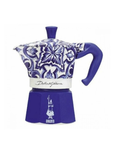 Италианска Кафеварка Bialetti MOKA D&G BLU MEDIT. 6T Син Алуминий 6 чаши за чай