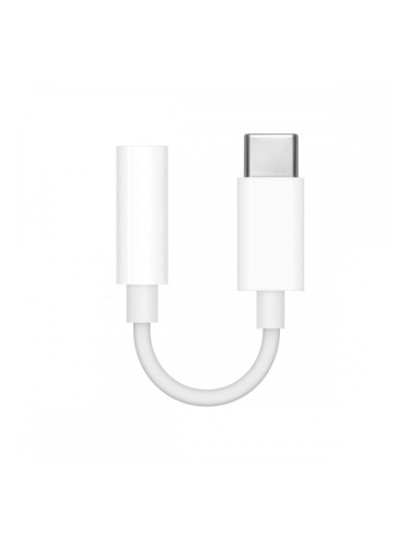 Адаптер за USB-C към Jack 3.5 mm Apple MU7E2ZM/A Бял (10 броя)