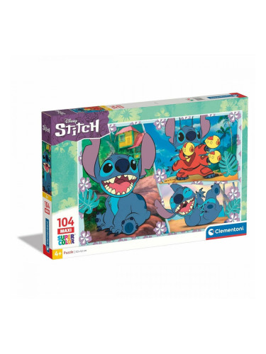 Пъзел Clementoni Stitch 104 Части (4 броя)