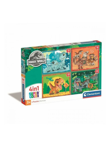 Пъзел Clementoni Jurassic World (4 броя)