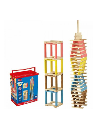 Строителна Игра Jeujura Técap Multicolor