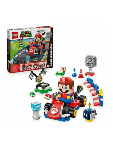 Строителна Игра Lego 72043 Interactive LEGO Mario and Standard Kart 278 Части