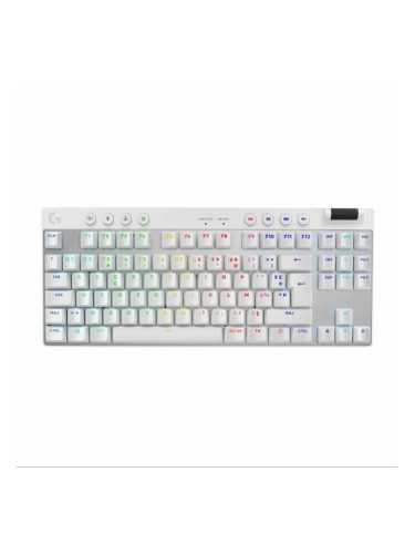 Клавиатура с мишка Logitech 920-012145 Бял френски AZERTY