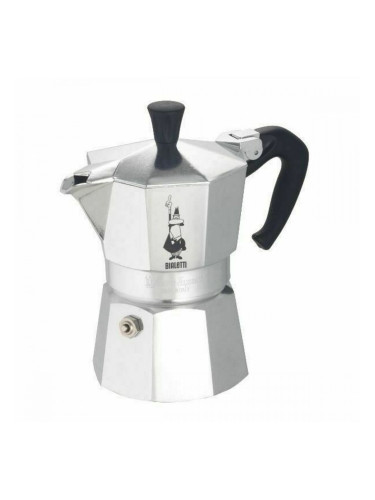 Италианска Кафеварка Bialetti 0001165/X4 Сребрист Метал Неръждаема стомана Алуминий 1 L