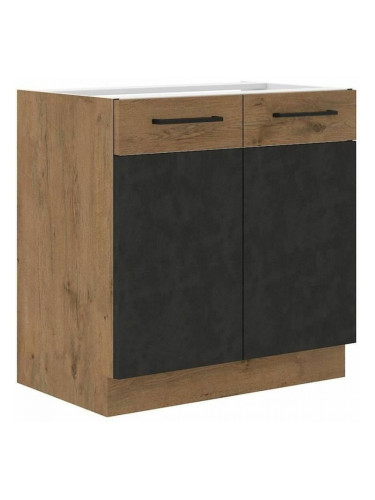 Шкаф за мивка Сив 80 x 82 cm