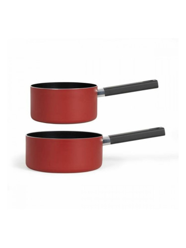 Комплект Тенджери Livoo Червен Силикон 2 Части (2 броя)