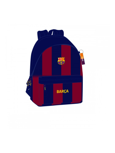 Училищна чанта F.C. Barcelona Син Кестен 31 x 44 x 18 cm