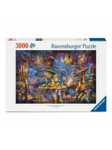 Пъзел Ravensburger Dragon's Library 3000 Части