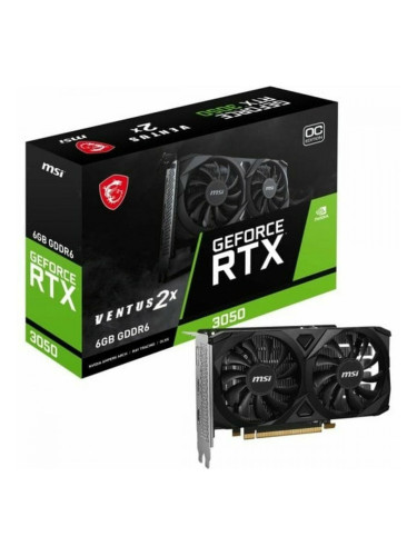 Графична карта MSI Nvidia GeForce RTX 3050 6 GB GDDR6
